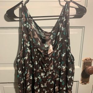 Torrid black butterflies top size 2